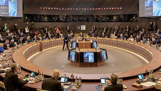 Sommet de l'OTAN à Bruxelles, le 14 juin 2021