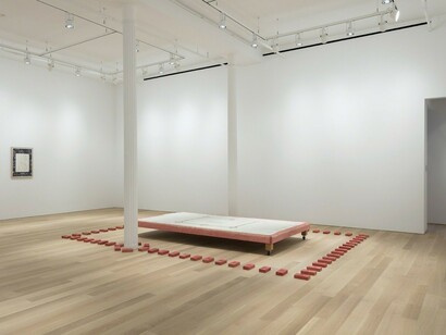 Ree Morton, Column Piece, 1972. Courtesy of Alexander and Bonin