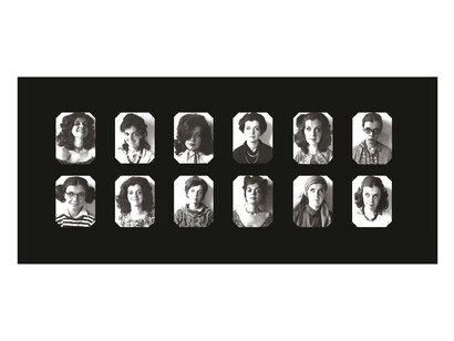 Regina Vater. Tina América, 1976. Black and white photograph, 37.5 x 37.2 cm. Private Collection, São Paulo, Brazil.