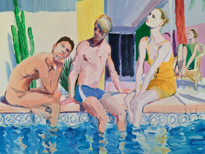 Xevi Solà, Dimanche 1 (detail), 2025. Courtesy of Opera Gallery