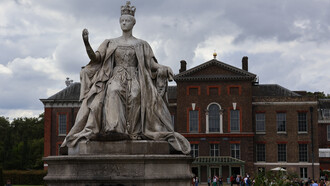 Kensington Palace in Kensington Gardens, London, England, United Kingdom