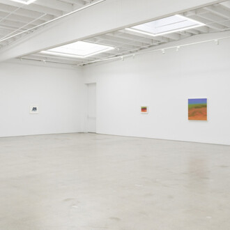 Richard Mayhew, Understory, exhibition view. Courtesy of Karma Gallery