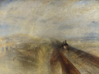 «Lluvia, vapor y velocidad» (1844), Turner
