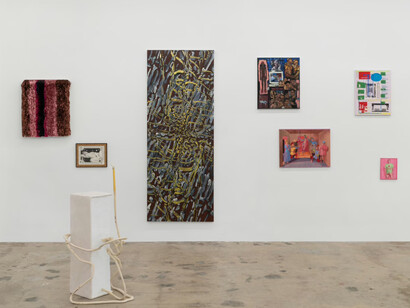 Various artists, Acid bath house, exhibition view. Courtesy of Nina Johnson