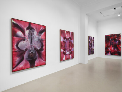 Tyra Tingleff, Pulse / Pause, exhibition view. Courtesy of ChertLüdde Gallery