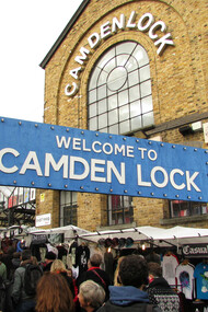 Londres. Mercado de Camden Lock