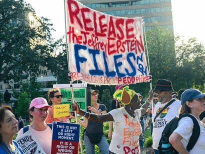 Scenes from last week’s Good Trouble protest in Washington, D.C., honoring the legacy of John Lewis, the civil rights activist whose work dates back to the 1960s