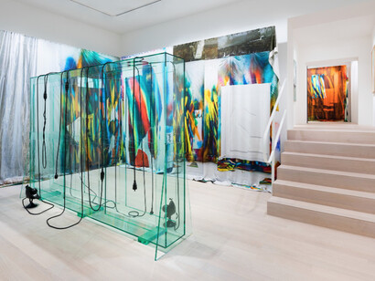 Katharina Grosse. Courtesy of Gagosian Gallery