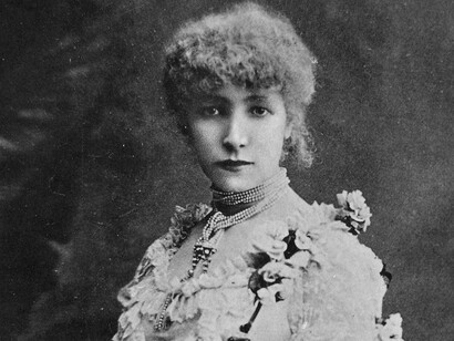 L'actrice Sarah Bernhardt