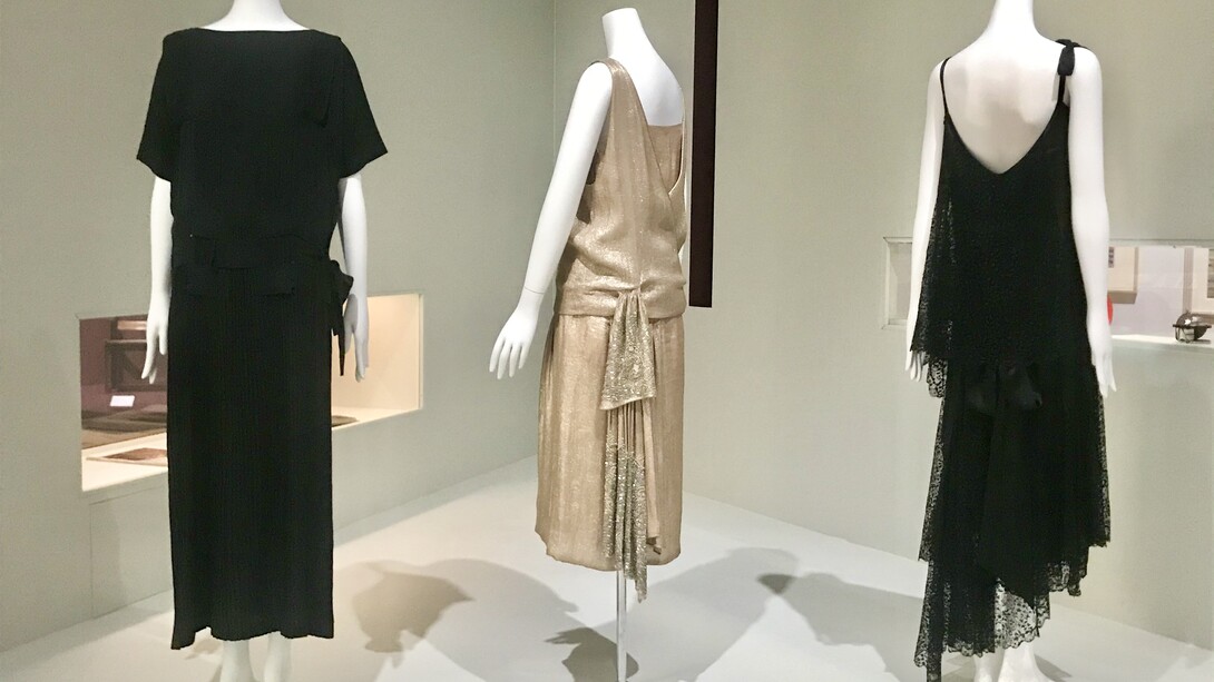 Madeleine Vionnet, Evening Dress, 1928/Madeleine Vionnet, Evening Dress, 1922/Gabrielle Chanel, Evening Dress, late 1920s, Tokyo Metropolitan Teien Art Museum, Annex Gallery 1 © Alma Reyes

