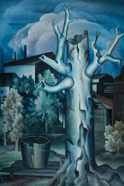 Gregor Perušek, Old age (detail), 1930s. Courtesy of MG+MSUM