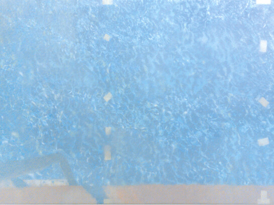 Martine Poppe, Analogical change #30 (Pool), 285 x 160 cm