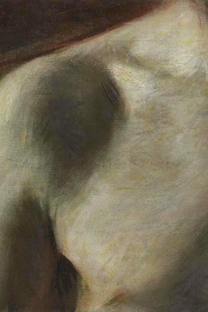Giacomo Balla, Autospalla (dettaglio), 1903. Cortesia di Mart