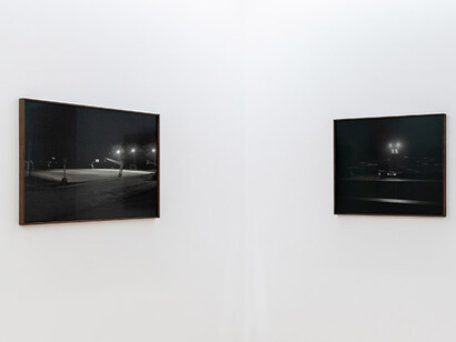 Linda Fregni Nagler, Playgrounds, vista della mostra. Per gentile concessione della Galleria Vistamare