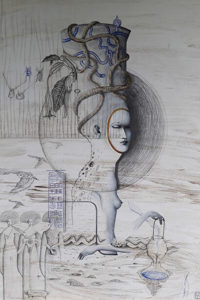 Octavia Monaco, Selenografia, Luna calante