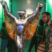 Simulacro de lo imposible, vista de exhibición. Cortesía del Museo de Antioquia