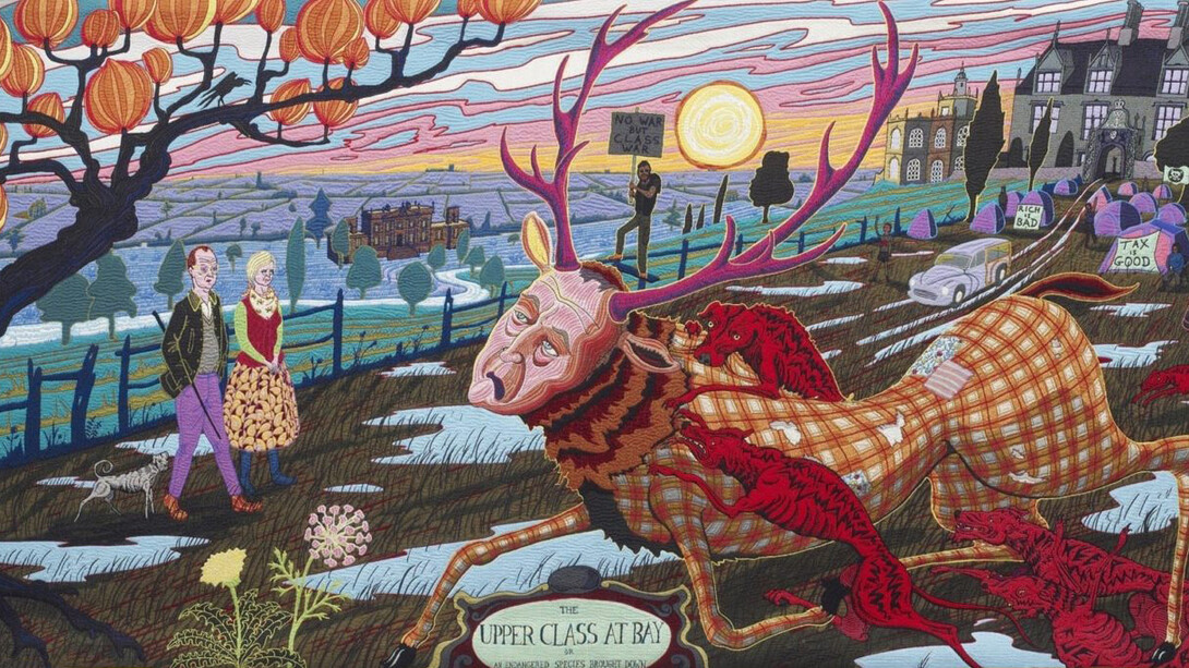 Grayson Perry, The upper class at bay from the vanity of small differences series, 2012. Avec l’aimable autorisation du Mudac