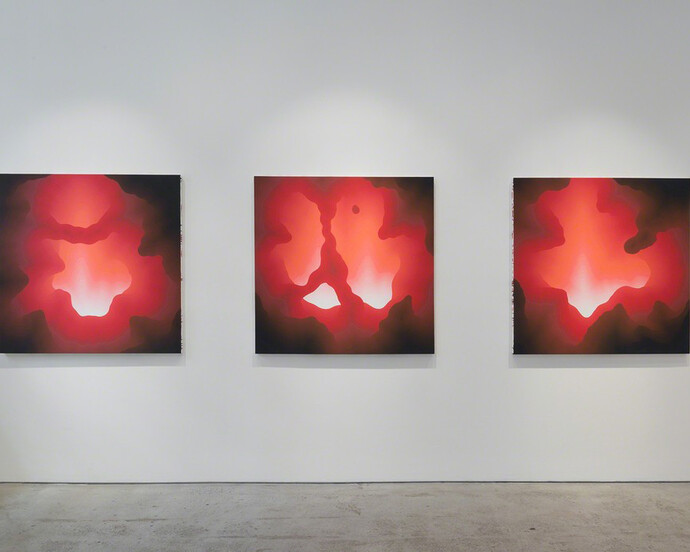 Watermelons, Exhibition view. Courtesy of Joshua Liner Gallery