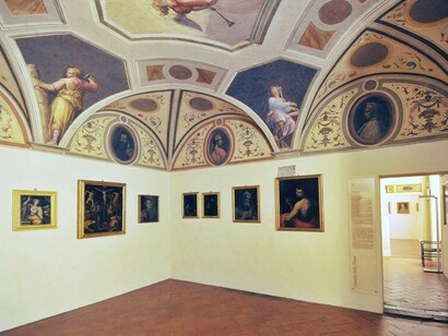 Museo Statale di Casa Vasari. Sala della Fama