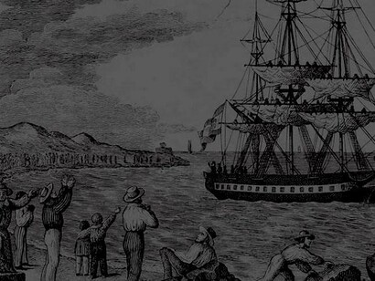 El navío María Pita zarpa de Coruña en 1803