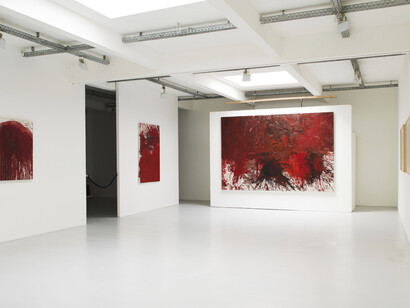 Hermann Nitsch. Courtesy of Gallery Elisabeth & Klaus Thoman