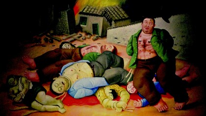 «Masacre en Colombia», F. Botero