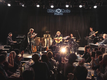 José Feliciano and band at Blue Note Tokyo © Tsuneo Koga