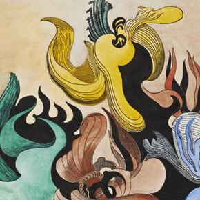 Jens Lund, Mon âme voltige sur les parfums…(Baudelaire), 1901. Part of the Jens Lund Collection, The Vejen Art Museum. Photo: Pernille Klemp