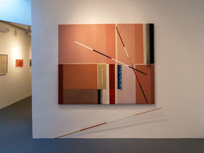 Roberto Mícoli, Minotaur, vista da exposição. Cortesia da Galeria Eduardo Fernandes