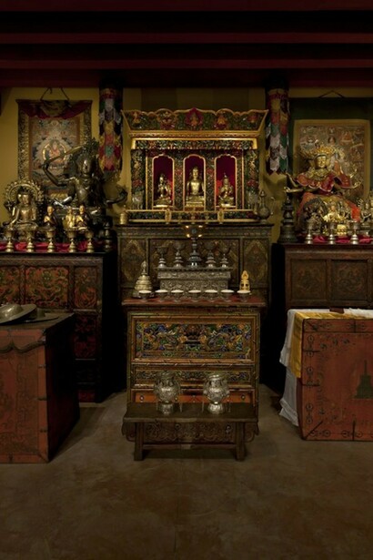 Sacred Spaces, Exhibition view. Courtesy of The Rubin Museum