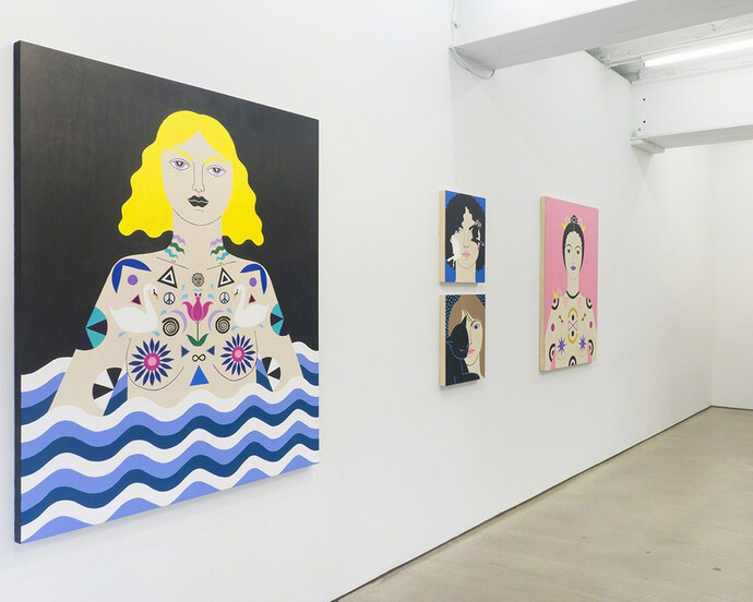 Sub Rosa, Exhibition view. Courtesy of Denny Gallery