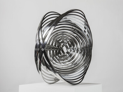 Sungfeel Yun, Energy 15, 2014, Stainless Steel, Bolts, Nuts, 38 × 40 × 20 cm