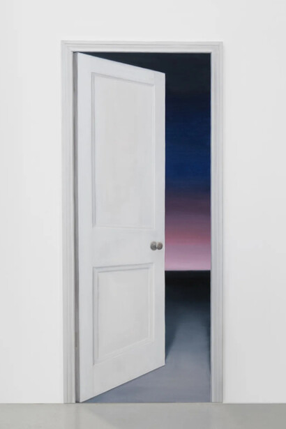 Gavin Turk, Twilight door, 2025. Courtesy of Ben Brown Fine Arts