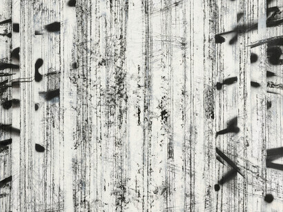 Riding Switch 8, acrylic and mixed media on paper, 138x100cm, detail