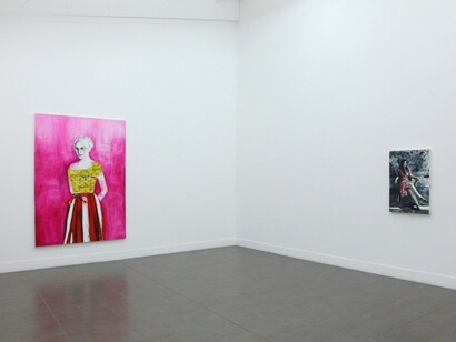 Raffi Kalenderian, Green River, Exhibition view. Courtesy of Brand New Gallery