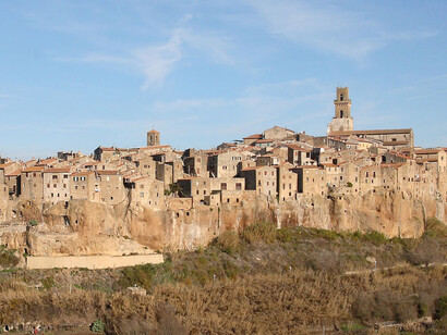 Panorama di Pitigliano