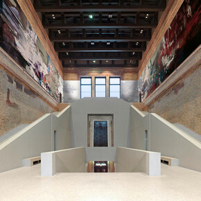 Michael Müller, Dioskuren. Der geschenkte tag, ausstellungsansicht. Mit freundlicher genehmigung des Neuen Museums