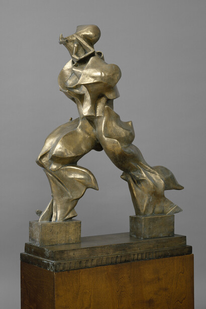 Umberto Boccioni, Unique Forms of Continuity in Space, 1913