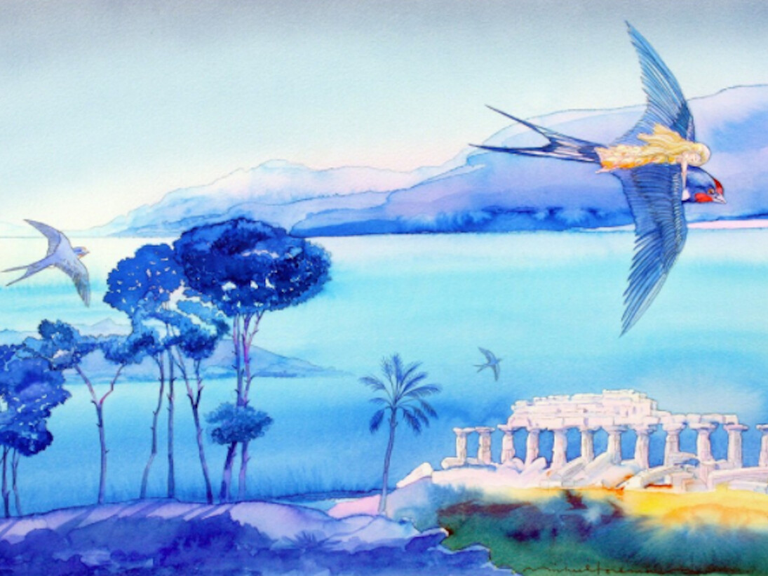 Michael Foreman. Telling Tales. Courtesy of Chris Beetles