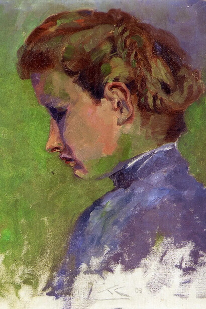 Karl Schmidt-Rottluff, Gertrud, 1903. Mit freundlicher genehmigung der Kunstsammlungen Chemnitz