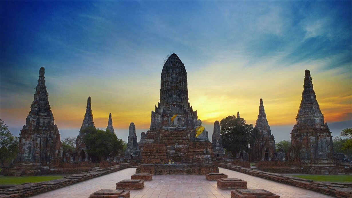 Wat Mahatat, nel sito di Ayutthaya