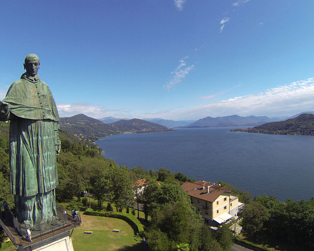 Nuovo percorso dedicato a san Carlo Borromeo. Courtesy of Parco della Statua di Arona