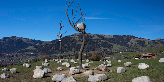Giuseppe Penone. Courtesy of  Galerie Gagosian