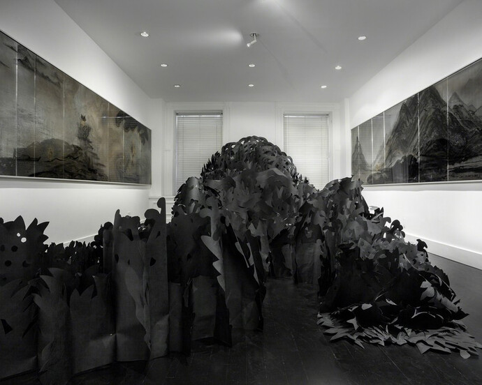 Jennifer Wen Ma, Exhibition view. Courtesy of Sandra Gering Inc