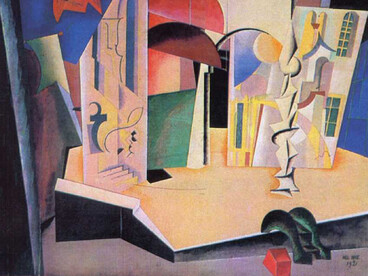Ignatiy Nivinskiy, Moscú (1881-1933). La princesa Turandot (1922) Diseño de escenografía de Turandot, la opera de Puccini basada en el cuento de hadas de Carlo Gozzi de 1762 
