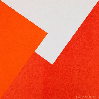 Barbara Stauffacher Solomon, San Francisco Museum of Art program guide, May 1964, 1964; San Francisco Museum of Modern Art, gift of the artist; © San Francisco Museum of Modern Art