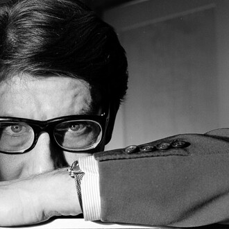 Horst P. Horst, Yves Saint Laurent (dettaglio), undated. Cortesia di Le Stanze della Fotografia © Horst Estate