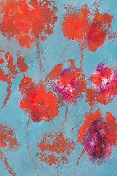 Bruno Pellegrino, “Fiori - Respiri della creazione”. Al principio, Bruno Pellegrino ha  vissuto con riservatezza l’inattesa e tardiva passione per l’arte. Poi ha giudicato naturale condividere gli esiti della sua ricerca