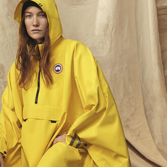Canada Goose, Field Poncho, Rain Jacket Overboard Yellow
