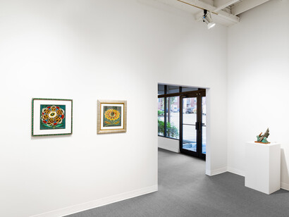 René Rickabaugh, recent work, exhibition view. Courtesy of Russo Lee Gallery